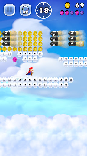Captura de pantalla de Super Mario Run