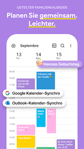 FamilyWall - Familienplaner Screenshot
