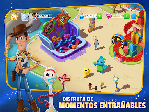 Captura de pantalla de Disney Magic Kingdoms