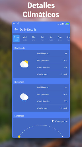 Captura de pantalla de Clima - Weather