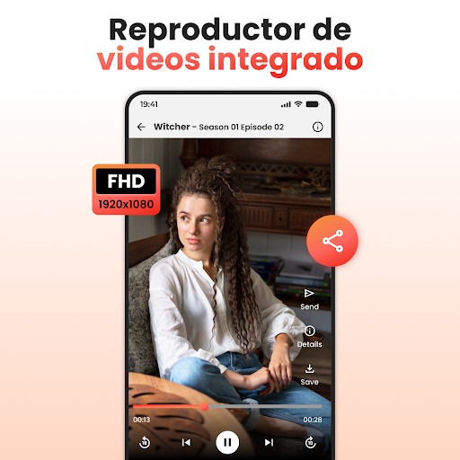Captura de pantalla de Descargador - Descargar videos