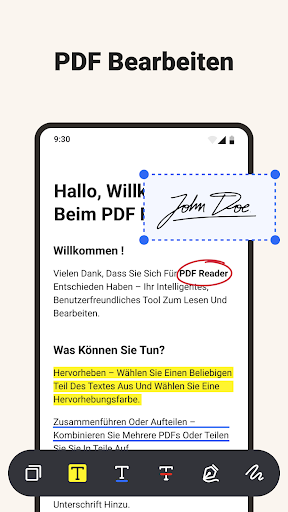 PDF-Reader – Leser & Editor Screenshot
