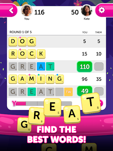 Dice Words - Fun Word Game Screenshot