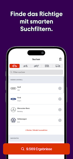 mobile.de: Autos kaufen & mehr Screenshot