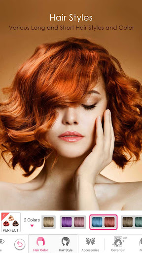Captura de pantalla de cara belleza maquillaje cámara