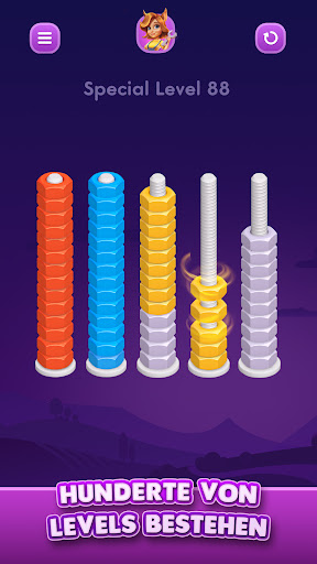 Nut Sort: Color Sorting Game Screenshot