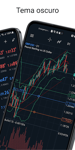 Captura de pantalla de MetaTrader 5