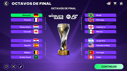 Captura de pantalla de EA SPORTS FC™ Fútbol Mobile 26