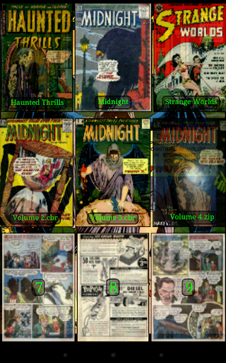 Captura de pantalla de Challenger Comics Viewer