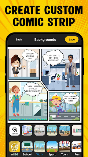 Comic-Comic-Hersteller Screenshot