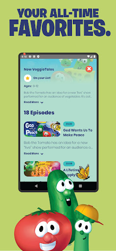 Captura de pantalla de Minno - Kids Bible Videos
