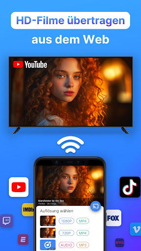 Cast to TV - Bildschirm Sync Screenshot