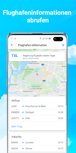 Flugzeuge Live - Flugradar Screenshot