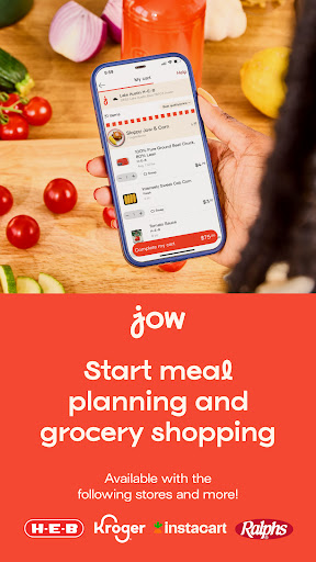 Captura de pantalla de Jow - easy recipes & groceries