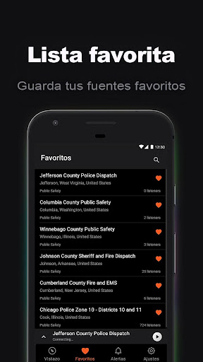 Captura de pantalla de Escáner Policial