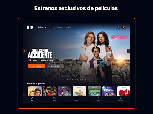 Captura de pantalla de ViX: TV, Deportes y Noticias