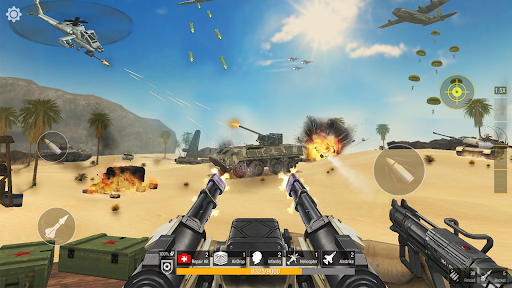Captura de pantalla de World War: Army Battle FPS 3D
