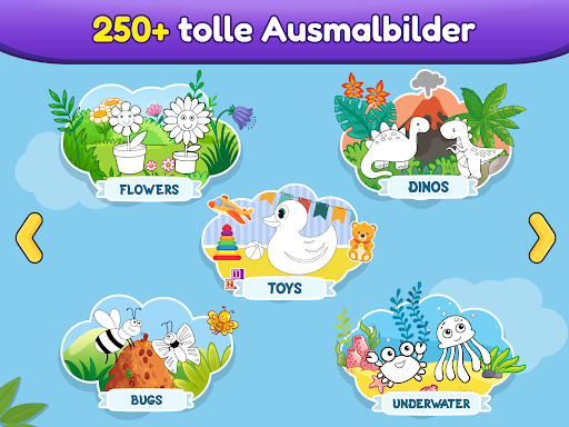 Spiele zum Zeichnen für Kinder Screenshot
