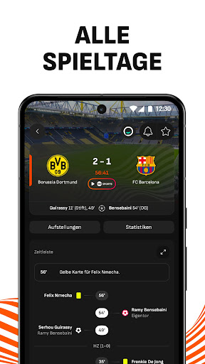 LiveScore Live-Sportergebnisse Screenshot