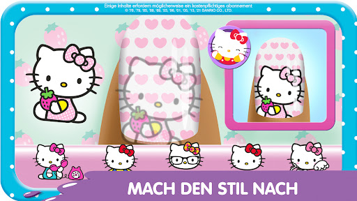 Hello Kitty Nagelsalon Screenshot
