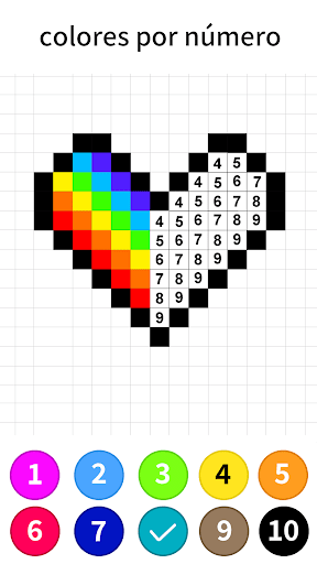 Captura de pantalla de Color by Number: No.Draw