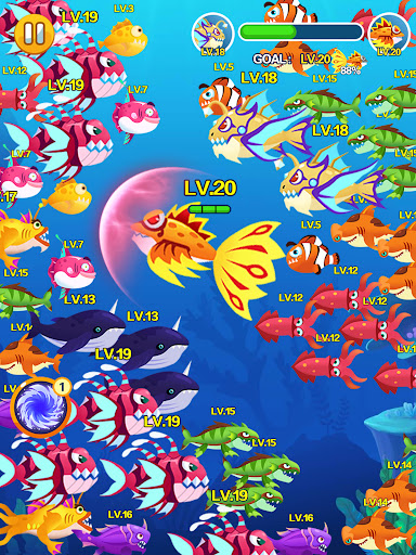 Captura de pantalla de Ocean Domination - Fish.IO
