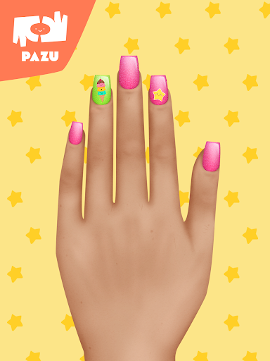 Captura de pantalla de Salón de uñas para niñas