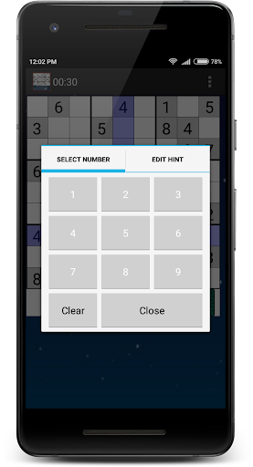 Captura de pantalla de Sudoku sin anuncios offline