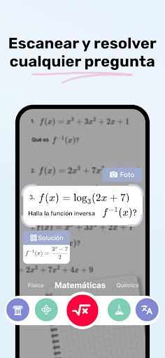 Captura de pantalla de Homework AI - Math & Essay App