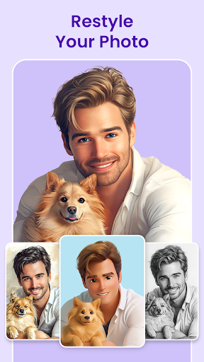 Captura de pantalla de Picify: AI Art Editor