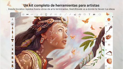 Captura de pantalla de Sketchbook