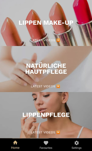 Hautpflege und Gesichtspflege Screenshot