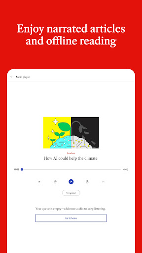 The Economist - News, Podcasts Screenshot