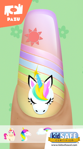 Captura de pantalla de Salón de uñas para niñas