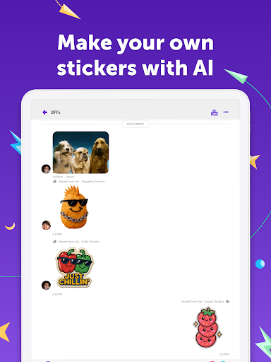 Kinzoo: Fun All-Ages Messenger screenshot