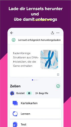 Quizlet: Karteikarten mit KI Screenshot