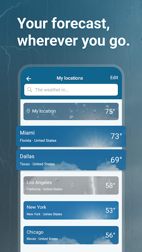 Weather & Radar Forecast screenshot