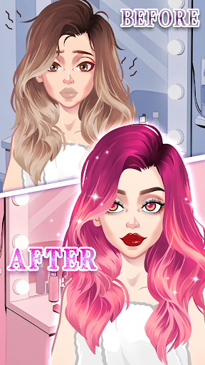 Captura de pantalla de Vlinder Story: Dress up & Spa