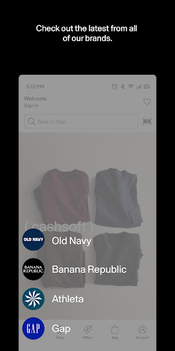 Gap Screenshot