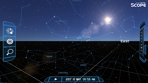 Captura de pantalla de Solar System Scope
