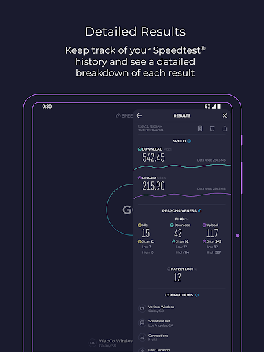 Speedtest by Ookla screenshot