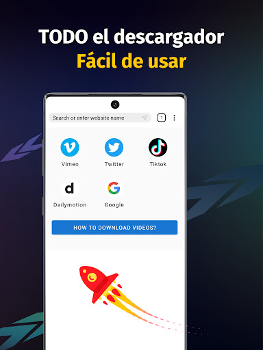 Captura de pantalla de Descargador de vídeos HD