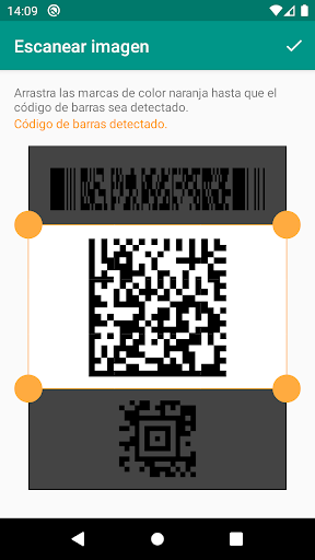 Captura de pantalla de Escáner QR y de barras