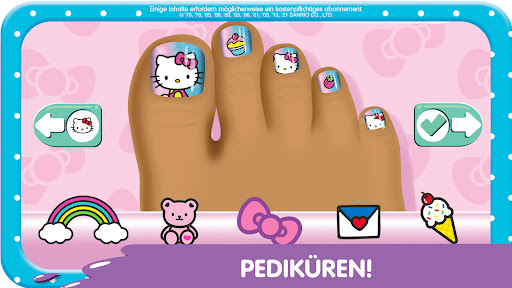Hello Kitty Nagelsalon Screenshot