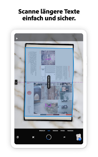 Adobe Scan KI-PDF Scanner, OCR Screenshot