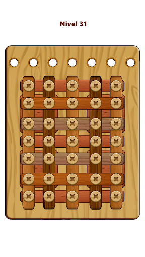 Captura de pantalla de Wood Nuts & Bolts Puzzle