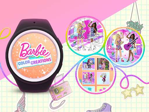 Barbie Farbkreationen Screenshot