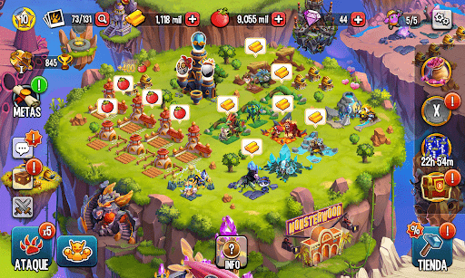 Captura de pantalla de Monster Legends