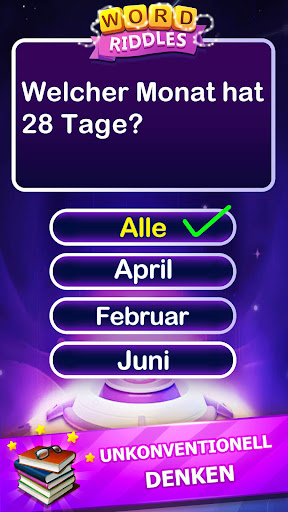 Word Riddles - Wortspiele Gehi Screenshot
