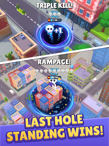 Hole.io screenshot